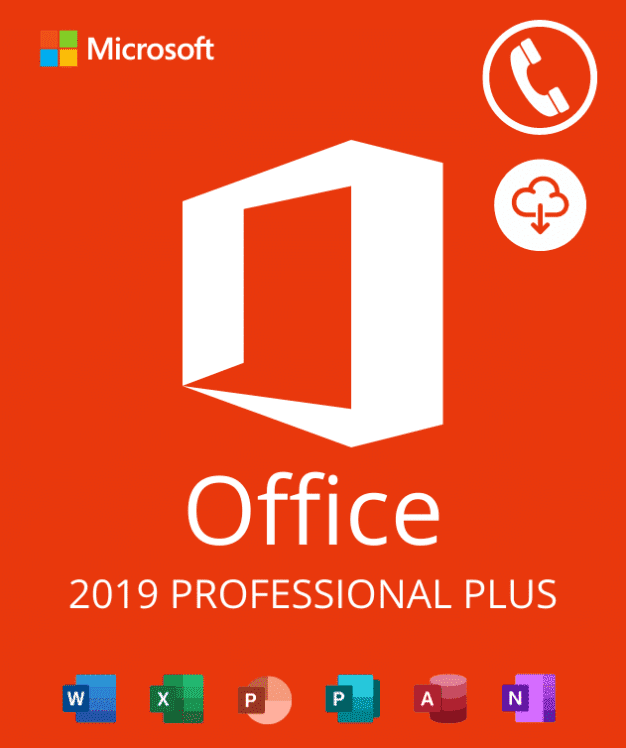 Office 2019 Professional Plus Activation key - phone activation