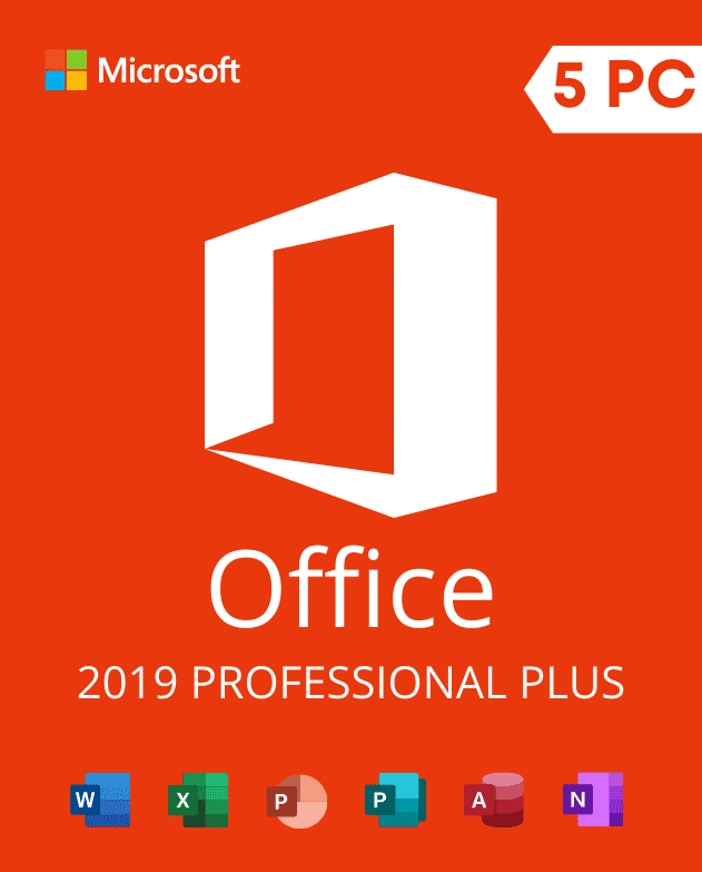 Office 2019 Professional Plus Activation key 5 pc