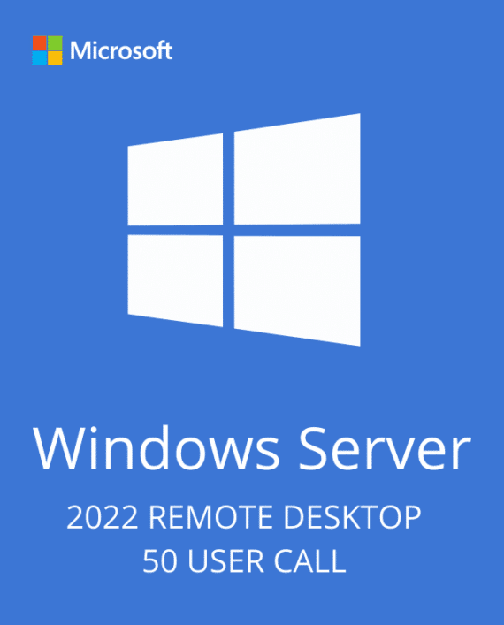Windows server 2022 Remote Desktop Services 50 User