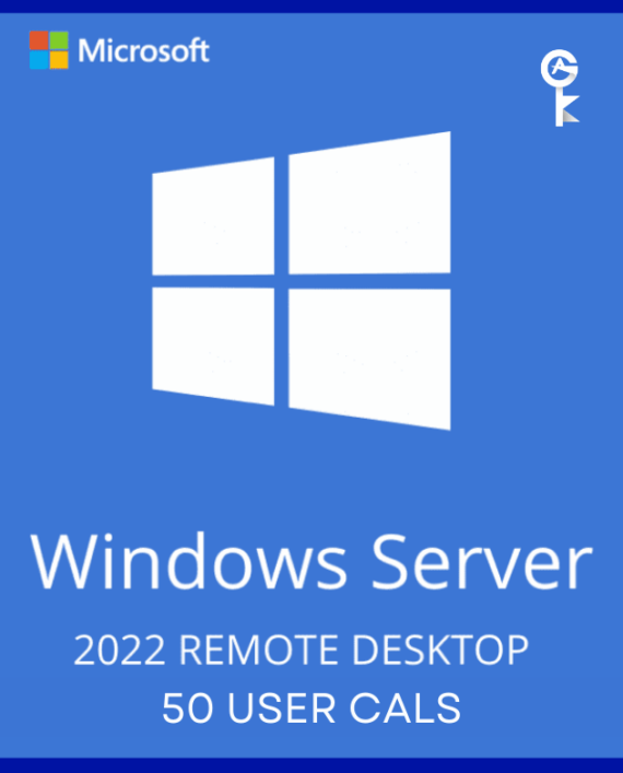 Windows server 2022 Remote Desktop Services 50 User