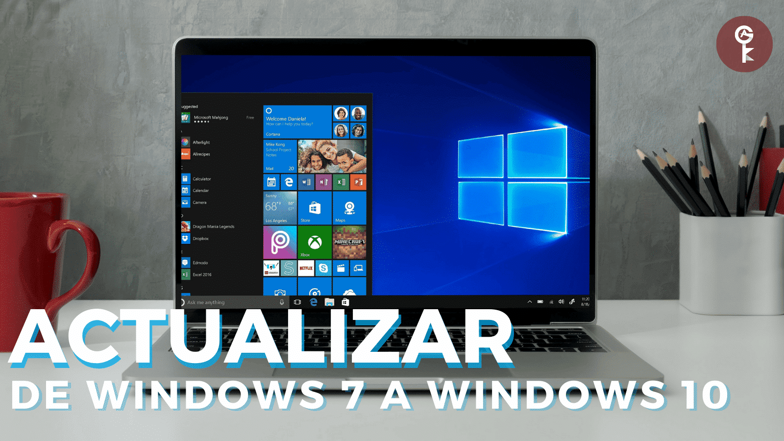 Cómo actualizar de Windows 7 a 10 mediante descarga directa [FREE]