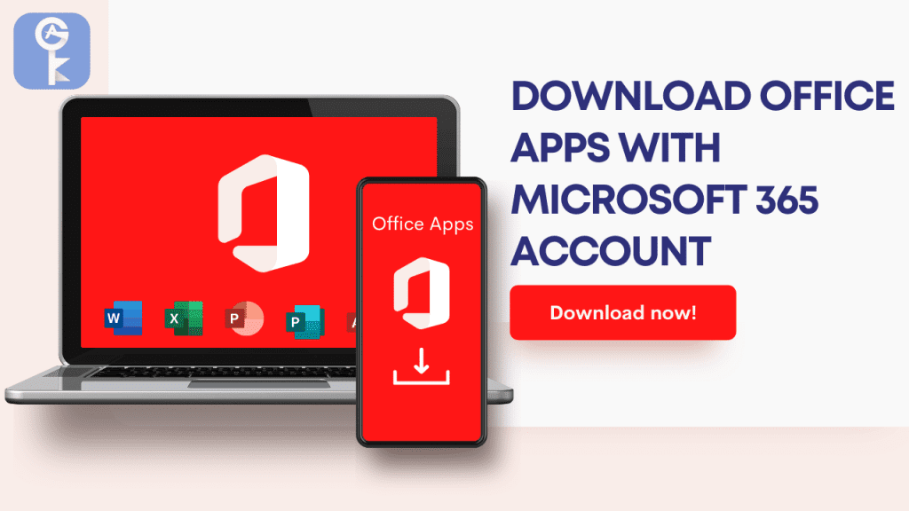 download Office apps with Microsoft 365 account