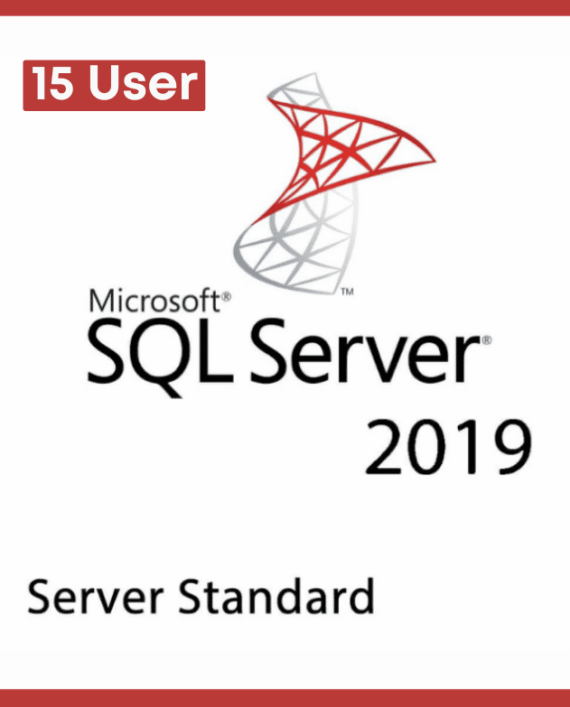 SQL Server 2019 standard 15 user Activation key
