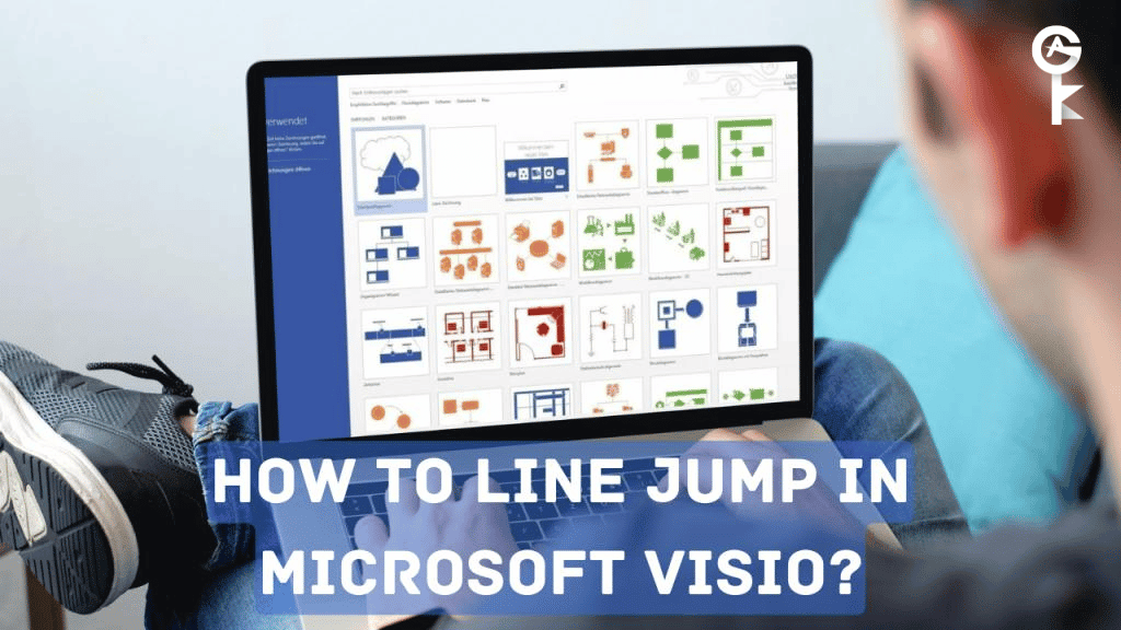How to Line Jump in Microsoft Visio?