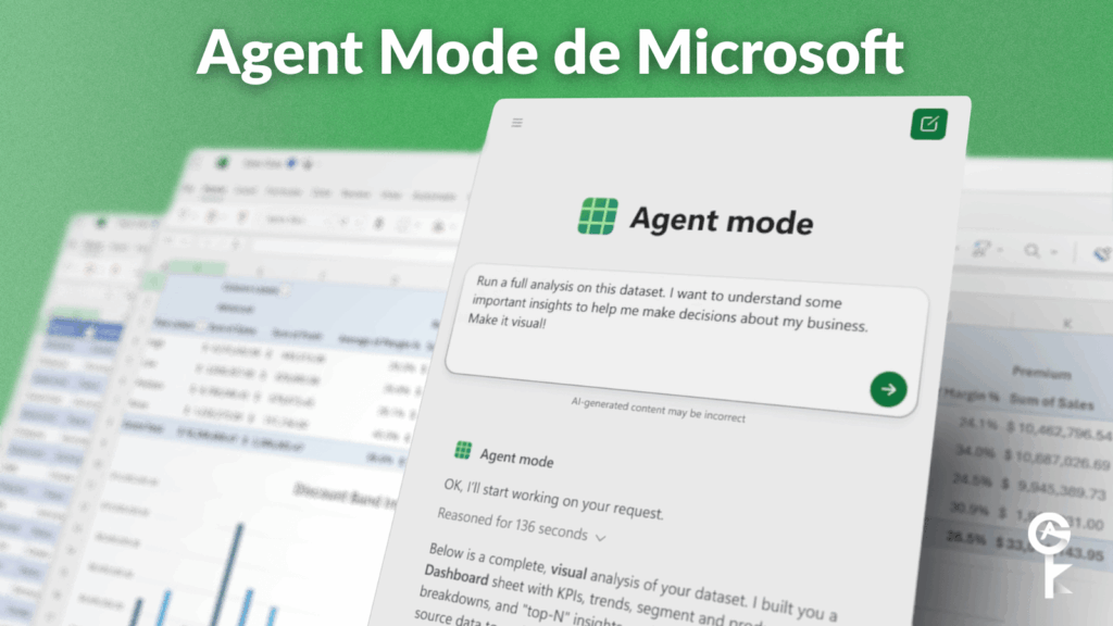 Agent Mode de Microsoft la nueva forma de hacer “vibe working” en Word, Excel y PowerPoint