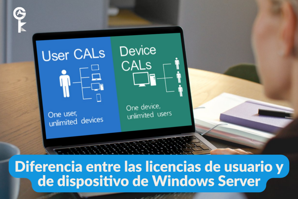 Diferencia entre las licencias de usuario y de dispositivo de Windows Server