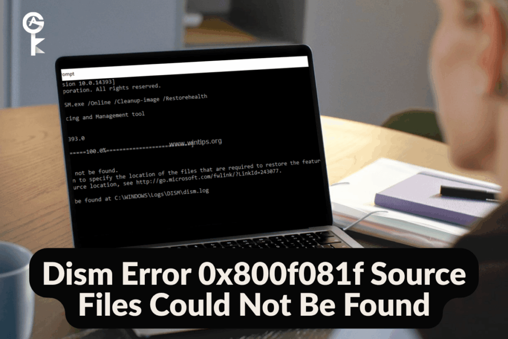 Error de Dism 0x800f081f: no se han encontrado los archivos de origen