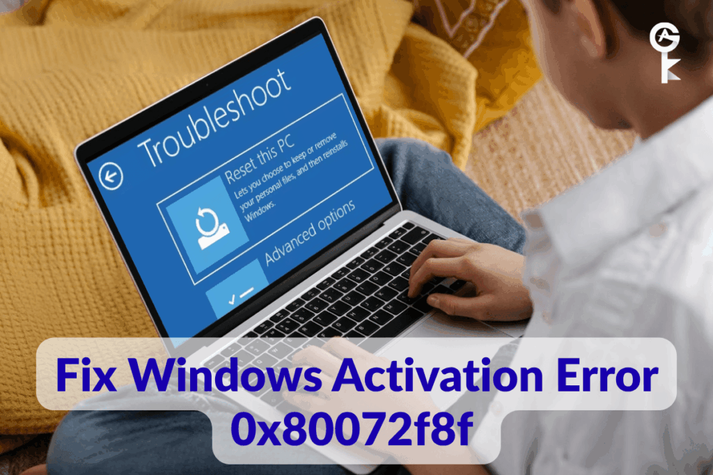 Soluciona el error de activación de Windows 0x80072f8f