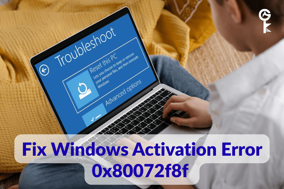 Soluciona el error de activación de Windows 0x80072f8f