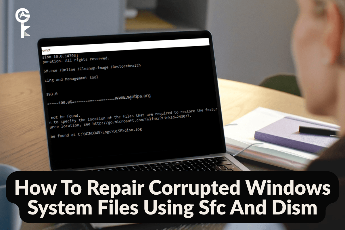 Cómo reparar archivos del sistema de Windows dañados con Sfc y Dism
