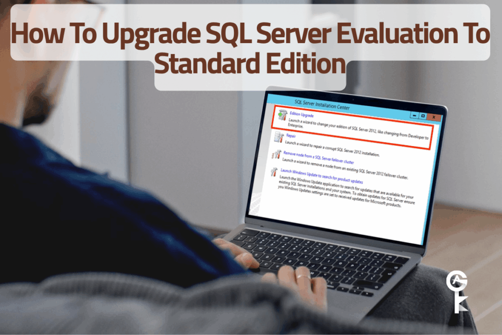 Cómo actualizar la versión de evaluación de SQL Server a la edición Standard