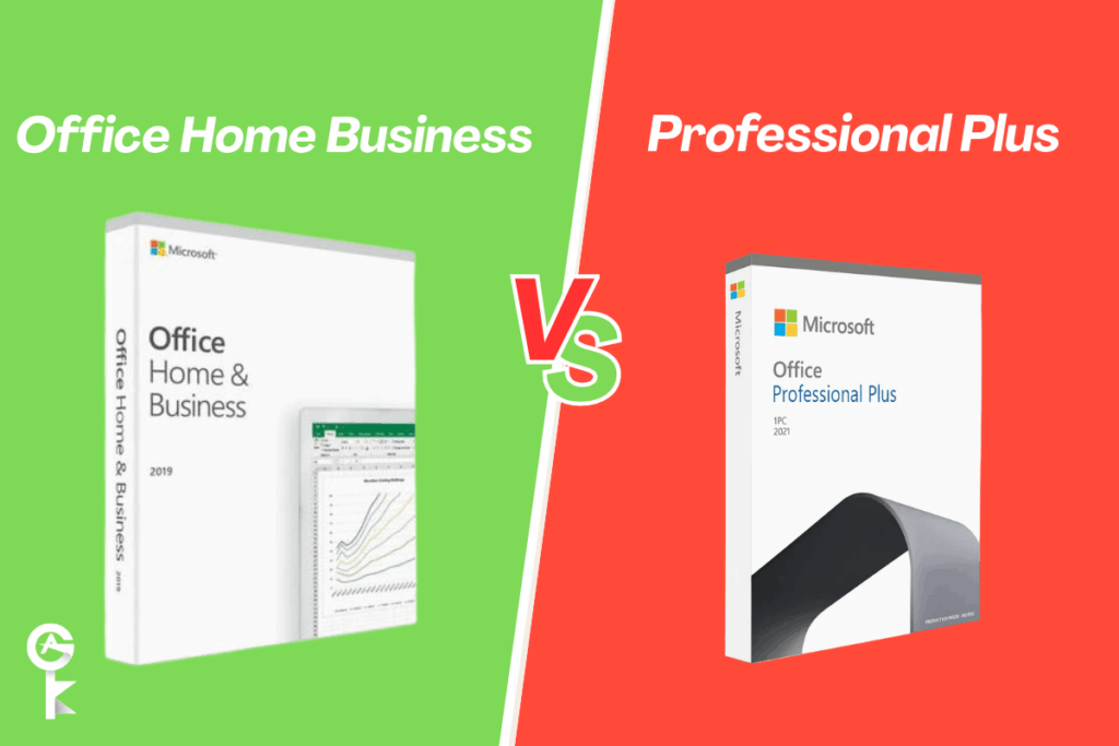 Office Home Business Vs Professional Plus