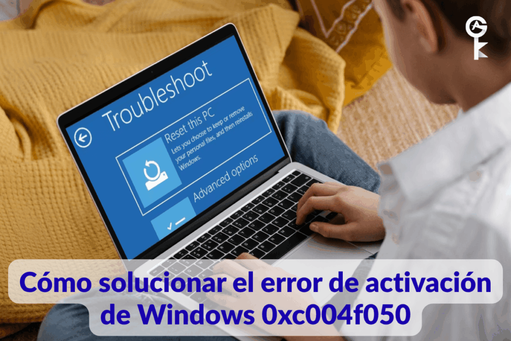 Cómo solucionar el error de activación de Windows 0xc004f050